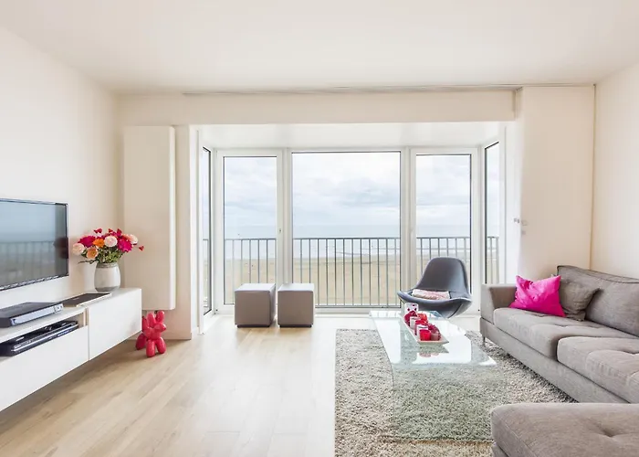 Malouki Koksijde - 4 Sterren Appartement Met Frontaal Zeezicht